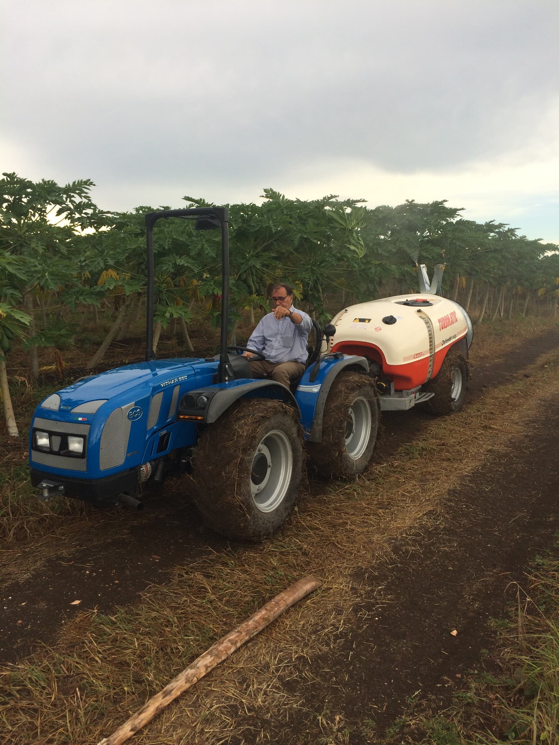 Turbmatic SAE y tractor Vithar BCS en papaya